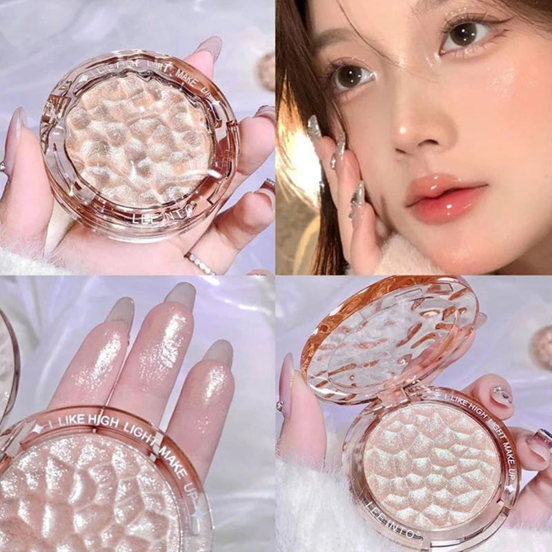 High gloss powder gloss glitter highlight
