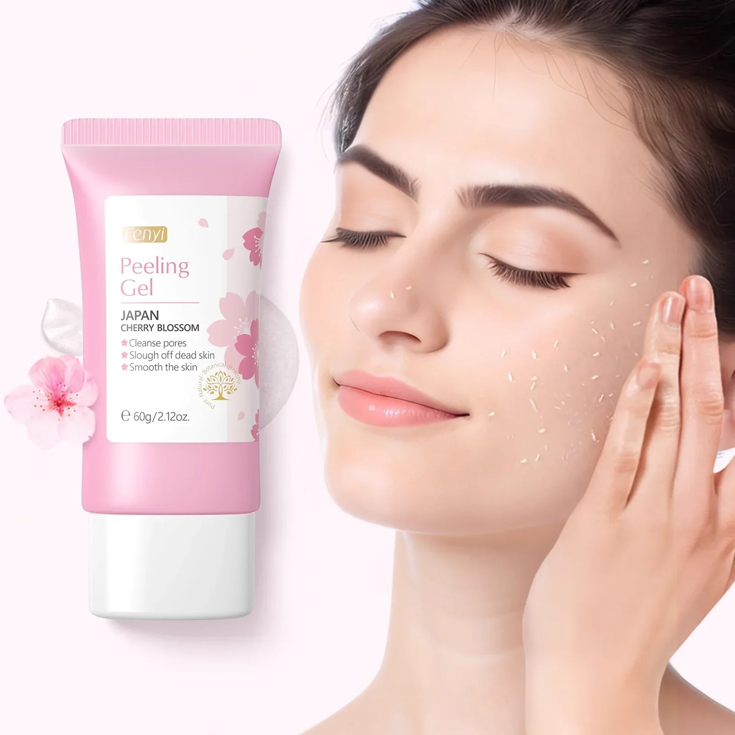 Sakura Face Deep Cleaning Exfoliating Gel Skin Care