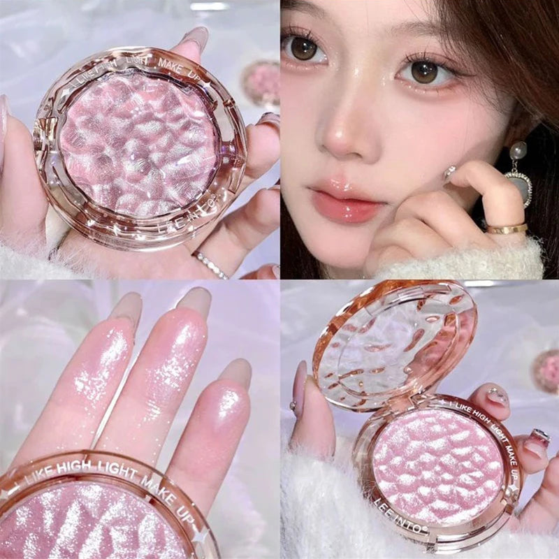 High gloss powder gloss glitter highlight
