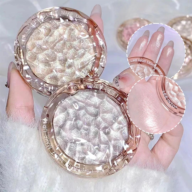 High gloss powder gloss glitter highlight