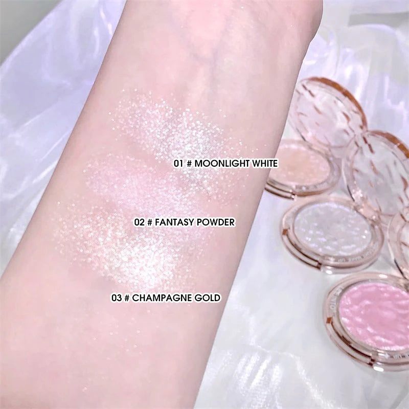 High gloss powder gloss glitter highlight
