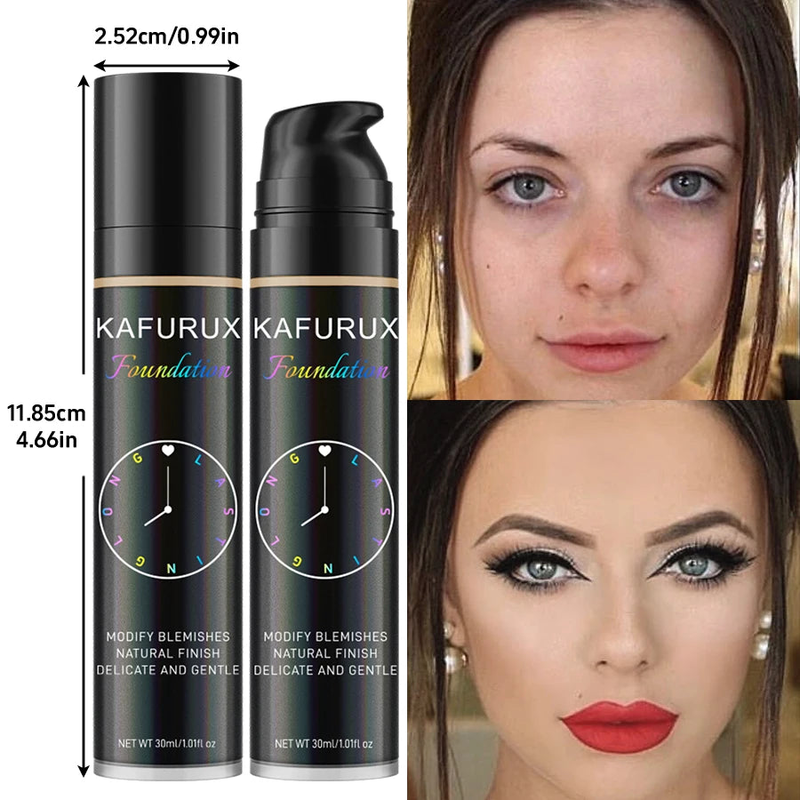 8 colors Liquid Foundation Effective Concealer Waterproof Sweat